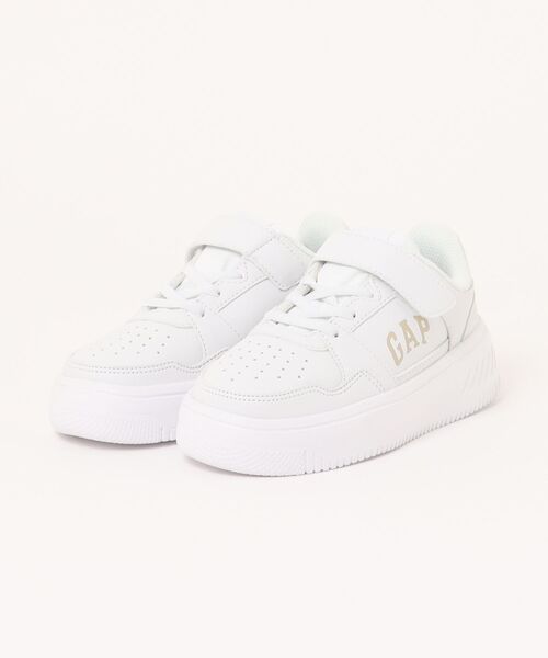 GAP（ギャップ）の「《GAP》ｼｭｰｽﾞGPK52504（スニーカー・キッズ・ホワイト×ブラック/ホワイト×ブルー/ブルー系その他/ホワイト系その他・20.0cm/21.0cm/22.0cm/23.0cm/19.0cm）」の3枚目の写真