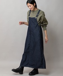 Munich | 6ozスラブデニムジャンパースカート(ジャンパースカート)