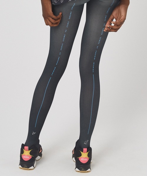 bedsidedrama(ベットサイドドラマ)の「Spiritual Dance Tights(タイツ/ストッキング・レディース・ブラック/ホワイト・1)」の2枚目の写真
