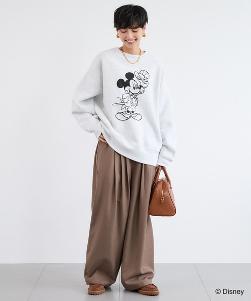 GOOD ROCK SPEED(グッドロックスピード)の「BARNYARDSTORM / GOOD ROCK SPEED別注 / Mickey / Donald / スウェット(スウェット・レディース・グレー系その他/グレー系その他2・FREE)」の19枚目の写真