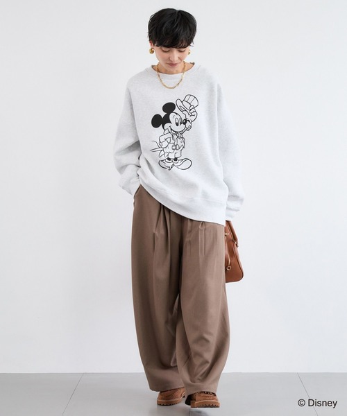 GOOD ROCK SPEED(グッドロックスピード)の「BARNYARDSTORM / GOOD ROCK SPEED別注 / Mickey / Donald / スウェット(スウェット・レディース・グレー系その他/グレー系その他2・FREE)」の8枚目の写真