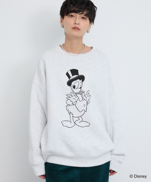 GOOD ROCK SPEED(グッドロックスピード)の「BARNYARDSTORM / GOOD ROCK SPEED別注 / Mickey / Donald / スウェット(スウェット・レディース・グレー系その他/グレー系その他2・FREE)」の16枚目の写真