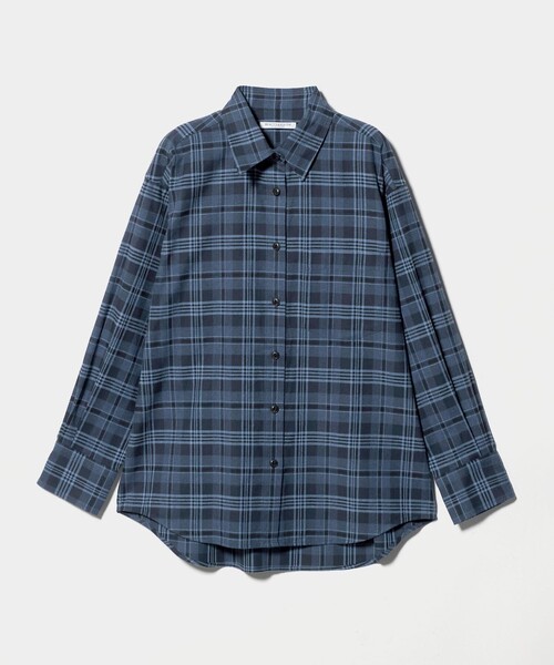 BEAUTY&YOUTH UNITED ARROWS（ビューティーアンドユースユナイテッドアローズ）の「コットンフランネル チェックシャツ（シャツ/ブラウス・レディース・オリーブ/ネイビー・S/M）」の13枚目の写真