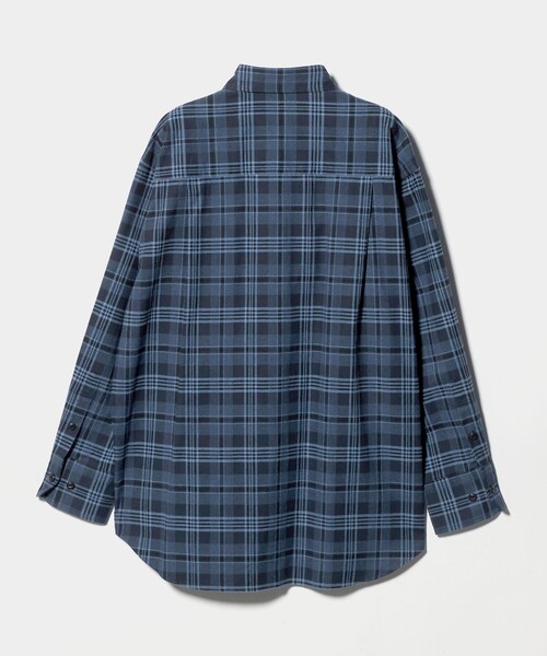 BEAUTY&YOUTH UNITED ARROWS（ビューティーアンドユースユナイテッドアローズ）の「コットンフランネル チェックシャツ（シャツ/ブラウス・レディース・オリーブ/ネイビー・S/M）」の14枚目の写真