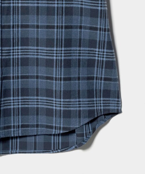 BEAUTY&YOUTH UNITED ARROWS（ビューティーアンドユースユナイテッドアローズ）の「コットンフランネル チェックシャツ（シャツ/ブラウス・レディース・オリーブ/ネイビー・S/M）」の17枚目の写真