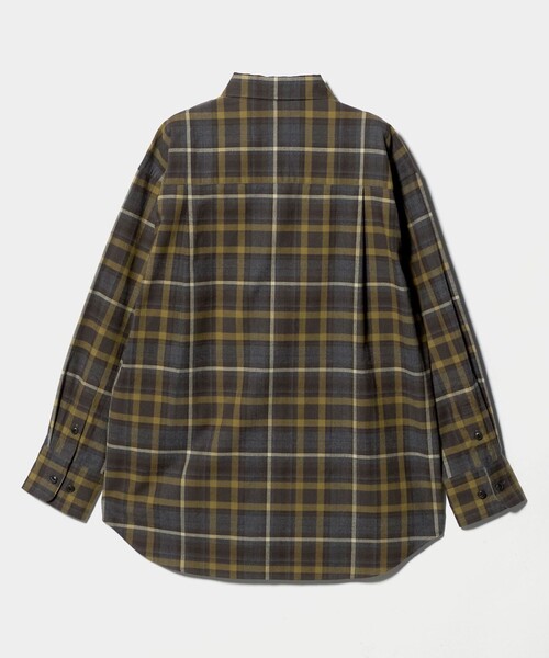 BEAUTY&YOUTH UNITED ARROWS（ビューティーアンドユースユナイテッドアローズ）の「コットンフランネル チェックシャツ（シャツ/ブラウス・レディース・オリーブ/ネイビー・S/M）」の20枚目の写真