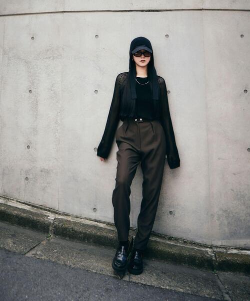 URBAN RESEARCH(アーバンリサーチ)の「Teya Twin Set Cap(キャップ・レディース・ベージュ/ブラック・FREE)」の10枚目の写真