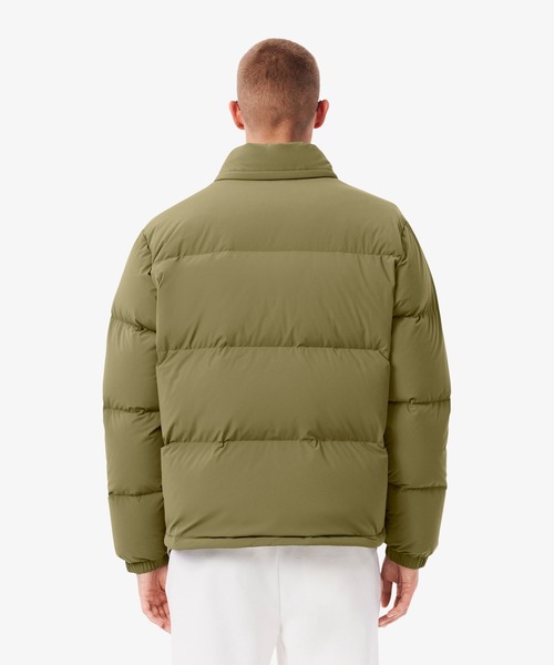 LACOSTE（ラコステ）の「撥水 防風 テクニカルファブリック ボリュームダウンフーデッドジャケット（ダウンジャケット/コート・メンズ・ブラック/オリーブ/キャメル・48/46/52/50/54）」の13枚目の写真