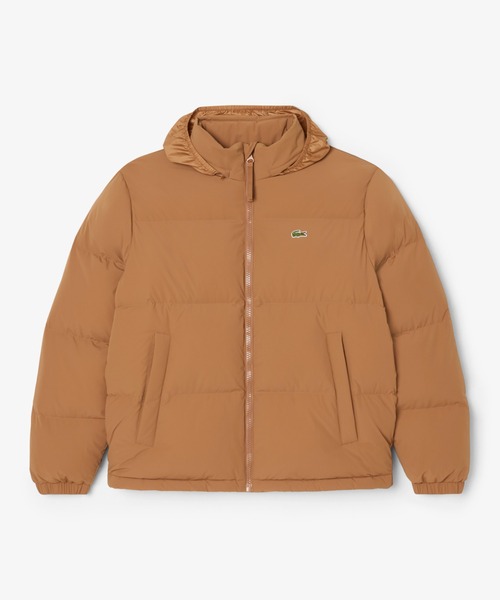 LACOSTE（ラコステ）の「撥水 防風 テクニカルファブリック ボリュームダウンフーデッドジャケット（ダウンジャケット/コート・メンズ・ブラック/オリーブ/キャメル・48/46/52/50/54）」の20枚目の写真