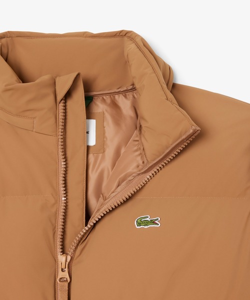 LACOSTE（ラコステ）の「撥水 防風 テクニカルファブリック ボリュームダウンフーデッドジャケット（ダウンジャケット/コート・メンズ・ブラック/オリーブ/キャメル・48/46/52/50/54）」の21枚目の写真