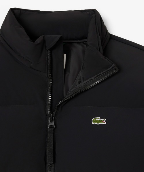 LACOSTE（ラコステ）の「撥水 防風 テクニカルファブリック ボリュームダウンフーデッドジャケット（ダウンジャケット/コート・メンズ・ブラック/オリーブ/キャメル・48/46/52/50/54）」の8枚目の写真