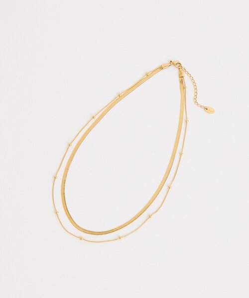 RIVE DROITE（リヴドロワ）の「【R.good(アールドットグッド)】レイヤードショートネックレス（ネックレス・レディース・ゴールド/シルバー・FREE）」の12枚目の写真