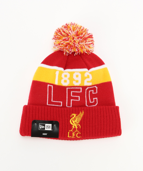 NEW ERA(ニューエラ)の「【Liverpool FC / リバプール FC】NEWERA SPORT CUFF BEANIE キッズ(ニットキャップ/ビーニー・メンズ・レッド・FREE)」の1枚目の写真