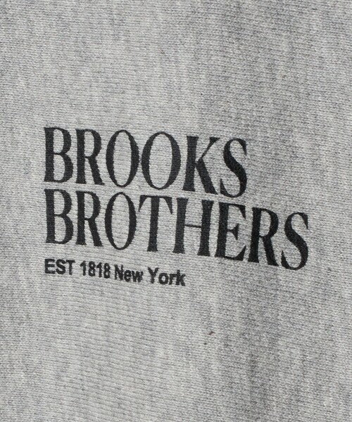 BROOKS BROTHERS（ブルックスブラザーズ）の「＜Brooks Brothers＞ロゴ クルーネック スウェットシャツ（スウェット・メンズ・グレー系/ブラック・S/M/L）」の14枚目の写真