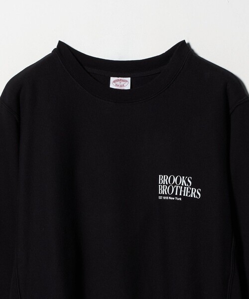BROOKS BROTHERS（ブルックスブラザーズ）の「＜Brooks Brothers＞ロゴ クルーネック スウェットシャツ（スウェット・メンズ・グレー系/ブラック・S/M/L）」の19枚目の写真