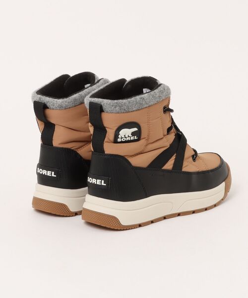ASBee(アスビー)の「SOREL ソレル WHITNEY 3 MID WP【防水/防寒/積寒地】レディースウィンターブーツ(ウィットニー3ミッドウォータープルーフ)(ブーツ・レディース・ブラック/ブラウン・23.0cm/24.0cm/25.0cm)」の3枚目の写真