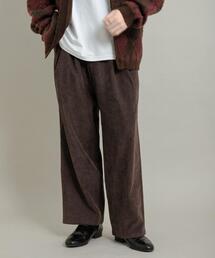 SENSE OF PLACE by URBAN RESEARCH | ブロックコーデュロイワイドスラックス(その他パンツ)