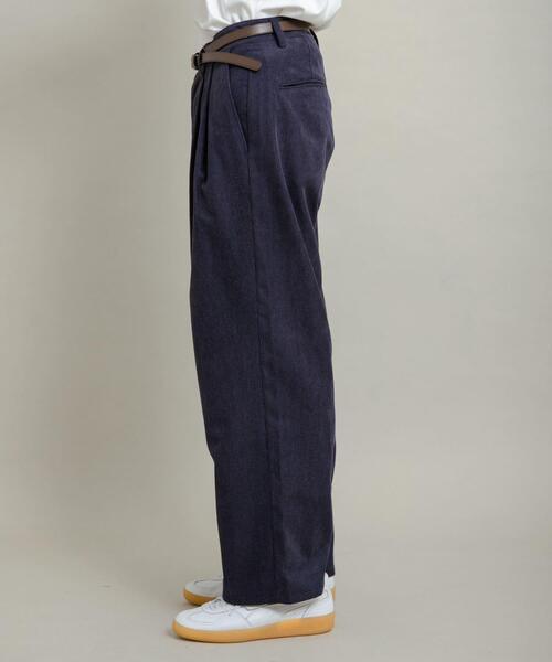 SENSE OF PLACE by URBAN RESEARCH(センスオブプレイスバイアーバンリサーチ)の「ブロックコーデュロイワイドスラックス(その他パンツ・メンズ・ネイビー/ブラウン/カーキ・LARGE/MEDIUM)」の13枚目の写真