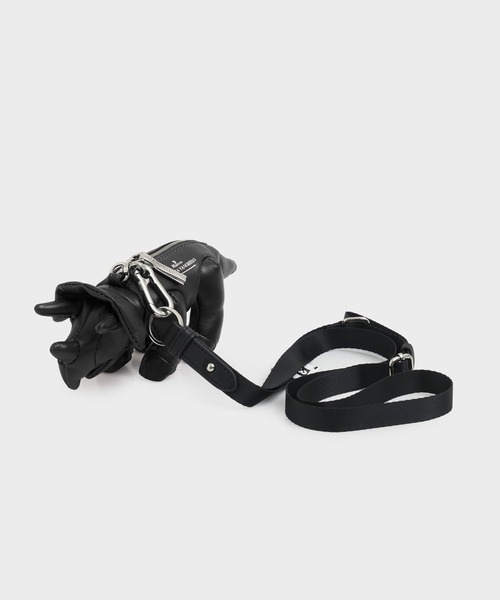MIHARAYASUHIRO(ミハラヤスヒロ)の「【MIHARAYASUHIRO/ミハラヤスヒロ】DOLLS / tricheratops bag (small size)(ショルダーバッグ・メンズ・ブラック/ブラウン・FREE)」の2枚目の写真