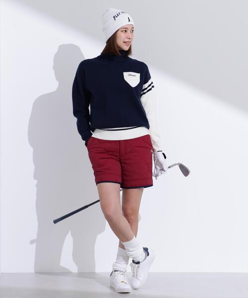 セール】【PING APPAREL】全方向ストレッチキルティングタフタ2WAY