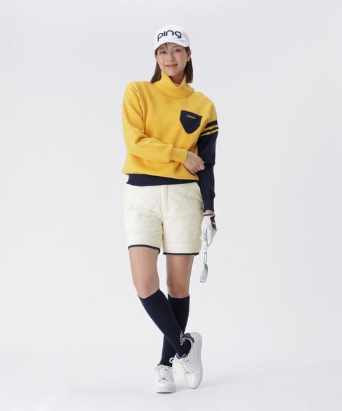 セール】【PING APPAREL】全方向ストレッチキルティングタフタ2WAY