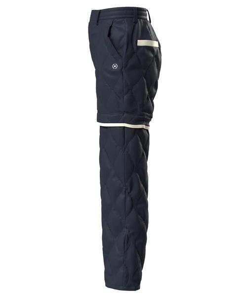 【ネイビー】全方向ストレッチキルティングタフタ2WAYパンツ <LADIES LINE> (LADIES) PING（ピン） パンツ 「PING APPAREL」全方向ストレッチキルティング