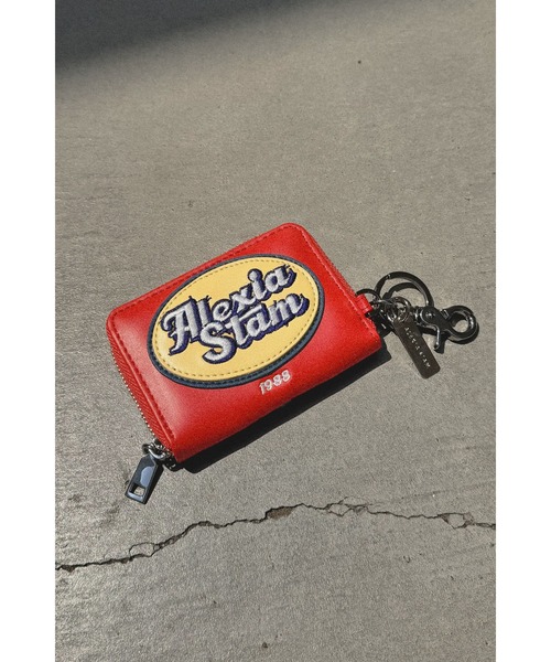 ALEXIA STAM(アリシアスタン)の「Coin Pouch /キーリング付きコインケース(コインケース・レディース・イエロー系その他/レッド系その他・FREE)」の1枚目の写真