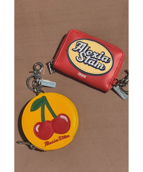 ALEXIA STAM(アリシアスタン)の「Coin Pouch /キーリング付きコインケース(コインケース・レディース・イエロー系その他/レッド系その他・FREE)」の3枚目の写真