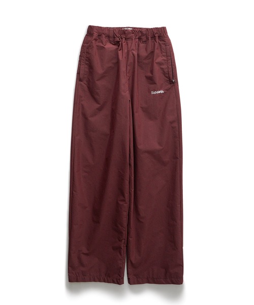 Subciety（サブサエティ）の「【WOMEN】Graph check pants（その他パンツ・レディース・ホワイト/バーガンディー/ブラック・FREE）」の9枚目の写真