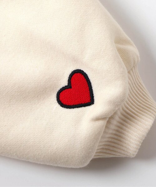 BREEZE（ブリーズ）の「【リンク/裏起毛】あったかバリエーショントレーナー_ジュニア対応（スウェット・キッズ・ピンク/グレー/オフホワイト/アイボリー・80/90/100/110/120/130/140）」の12枚目の写真