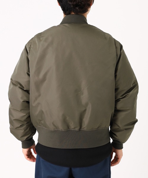 DAIWA PIER39（ダイワピア39）の「DAIWA PIER39 TECH 2WAY MA-1 DOWN JACKET BW-40025W（ダウンジャケット/コート・メンズ・カーキ/ブラック・LARGE/SMALL/MEDIUM/X-LARGE）」の4枚目の写真