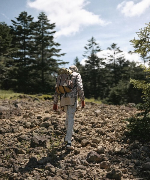SUBU(スブ)の「SUBU/スブ NANNEN+H CORDURA コーデュラ 同色ロゴ サンダル(サンダル・メンズ・ブラック/カーキ・1/2/3)」の3枚目の写真