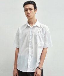 NICK&NICOLE（ニックアンドニコール）の「NICOLE LOGO SHIRTS_WHITE（シャツ/ブラウス・メンズ）」