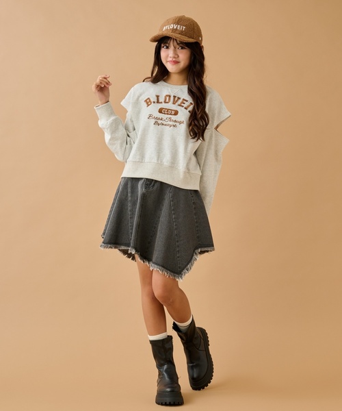 by LOVEiT（バイラビット）の「ボアキャップ（キャップ・キッズ・アイボリー/ブラック/ブラウン・M(54-56cm)/56-58cm）」の12枚目の写真