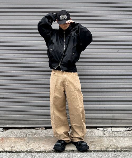 DNSR（ディーエヌエスアール）の「ツイル カーブ チノ パンツ ベージュ（その他パンツ・メンズ・その他・X-LARGE/LARGE/MEDIUM/SMALL）」の15枚目の写真