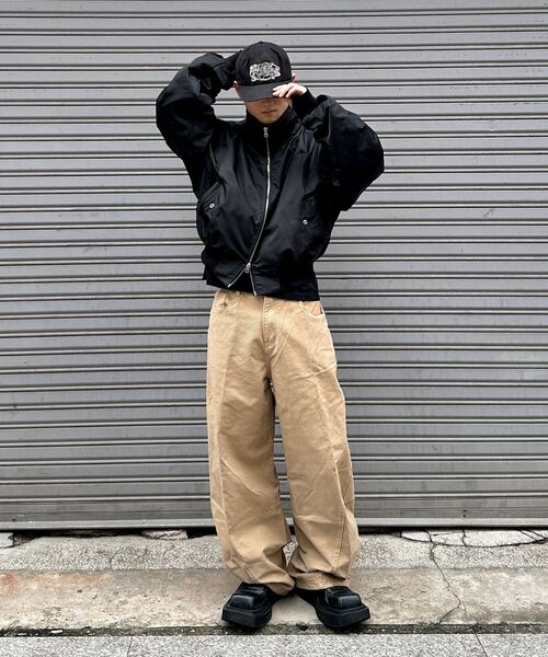 DNSR（ディーエヌエスアール）の「ツイル カーブ チノ パンツ ベージュ（その他パンツ・メンズ・その他・X-LARGE/LARGE/MEDIUM/SMALL）」の16枚目の写真
