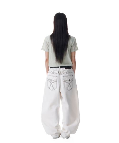 AAKAM（アーカム）の「Patterned Western Half Shirts (Green)（シャツ/ブラウス・レディース・その他・1/2）」の4枚目の写真