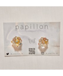 【papillon】つぶつぶストーンイヤリング(MA)
