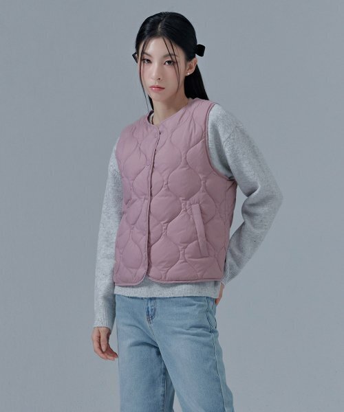 CHASECULT(チェイスカルト)の「レディース 軽量ダウンキルティングベスト-CFZG7351C0T(ダウンベスト・レディース・バイオレット・85)」の1枚目の写真