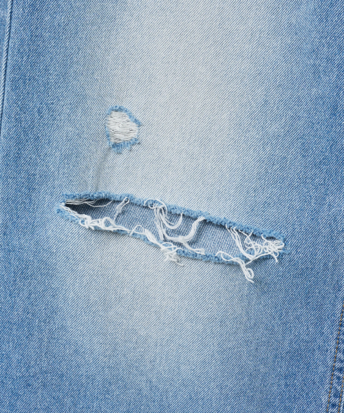 Midnight Move(ミッドナイトムーブ)の「cut sl pants (blue)(デニムパンツ・レディース・その他・SMALL/MEDIUM)」の3枚目の写真
