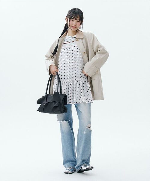 Midnight Move(ミッドナイトムーブ)の「cut sl pants (blue)(デニムパンツ・レディース・その他・SMALL/MEDIUM)」の5枚目の写真