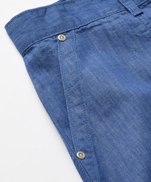FRIZMWORKS(フリズムワークス)の「DENIM FATIGUE DOUBLE KNEE BERMUDA SHORTS _ LIGHT BLUE(その他パンツ・メンズ・その他・MEDIUM/LARGE)」の4枚目の写真