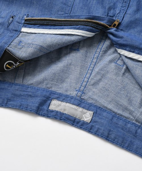 FRIZMWORKS(フリズムワークス)の「DENIM FATIGUE DOUBLE KNEE BERMUDA SHORTS _ LIGHT BLUE(その他パンツ・メンズ・その他・MEDIUM/LARGE)」の9枚目の写真