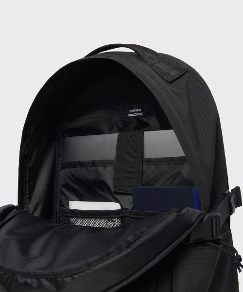 MUSINSA STANDARD（ムシンサスタンダード）の「コーデュララッシュタブバックパック[ブラック]（バックパック/リュック・レディース・その他・FREE）」の7枚目の写真