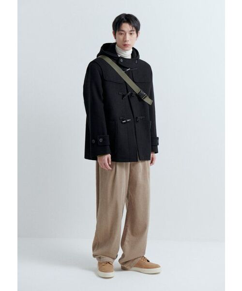 MUSINSA STANDARD（ムシンサスタンダード）の「メリノウールブレンドハイゲージタートルネックニット[アイボリー]（ニット/セーター・メンズ・その他・SMALL/MEDIUM/LARGE/X-LARGE/XX-LARGE）」の15枚目の写真