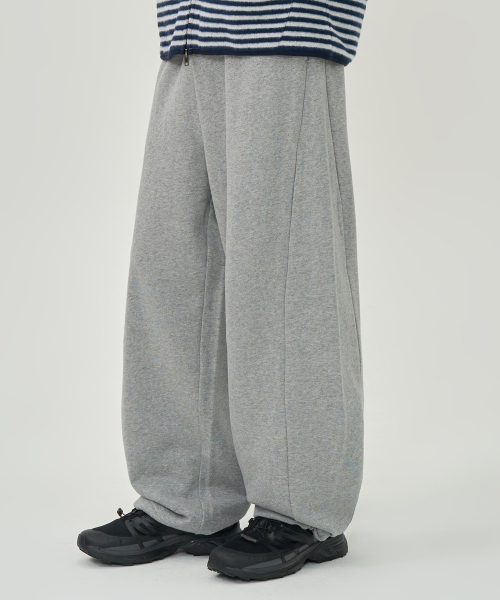 TOFFEE(トフィー)の「インシジョンバルーンフィットスウェットパンツ(メランジェグレー)(スウェットパンツ・メンズ・その他・SMALL/MEDIUM/LARGE/X-LARGE)」の1枚目の写真