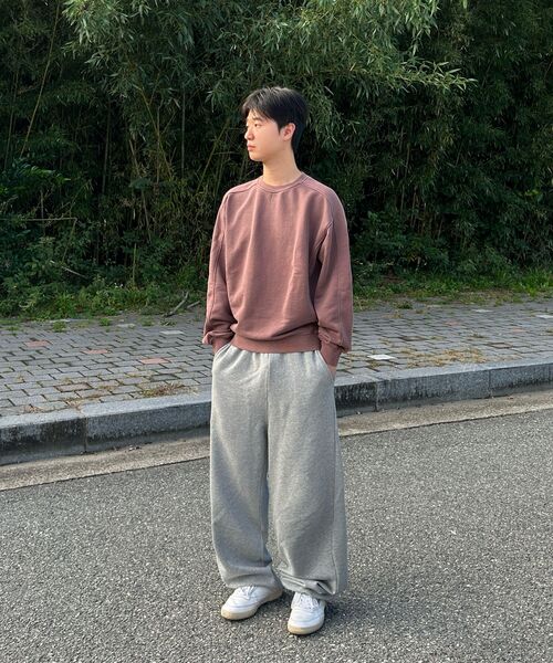 TOFFEE(トフィー)の「インシジョンバルーンフィットスウェットパンツ(メランジェグレー)(スウェットパンツ・メンズ・その他・SMALL/MEDIUM/LARGE/X-LARGE)」の10枚目の写真