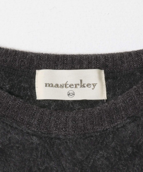THE GOODLAND MARKET(ザグッドランドマーケット)の「master key YEAH(ニット/セーター・メンズ・ブラック・2)」の2枚目の写真