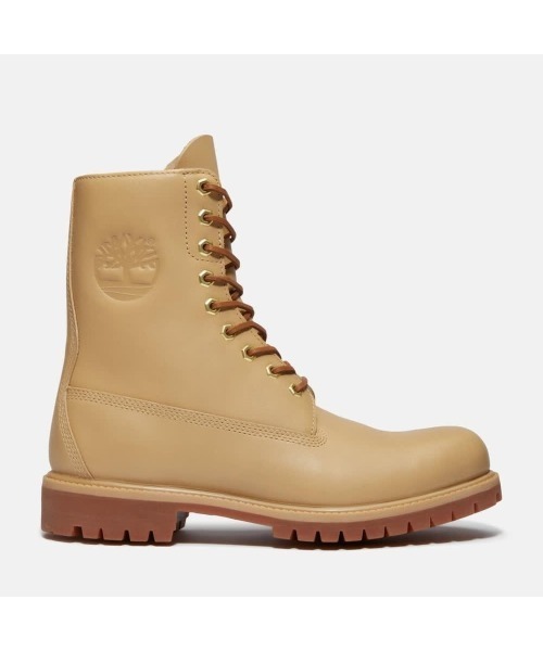 値下げ可能‼️Timberland ベージュ ワークブーツ Timberland Premium 8-Inch Waterproof Boots（ティンバーランド