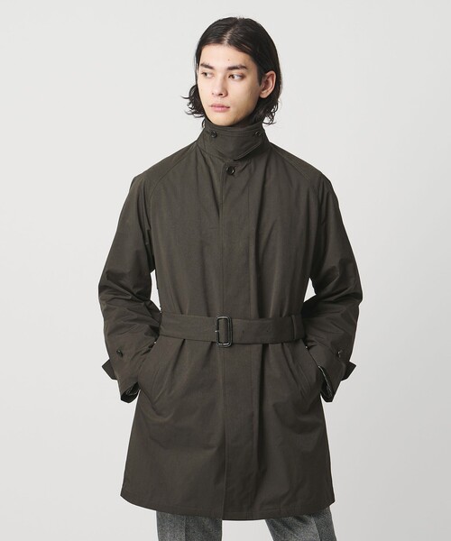 セール】ピーチツイル バルマカーンコート 撥水（ステンカラーコート